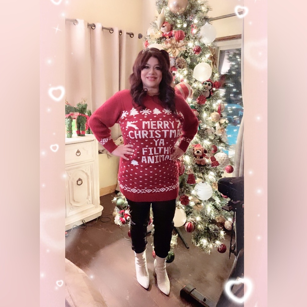 Christmas boohoo fashion womenβs sweatshirt